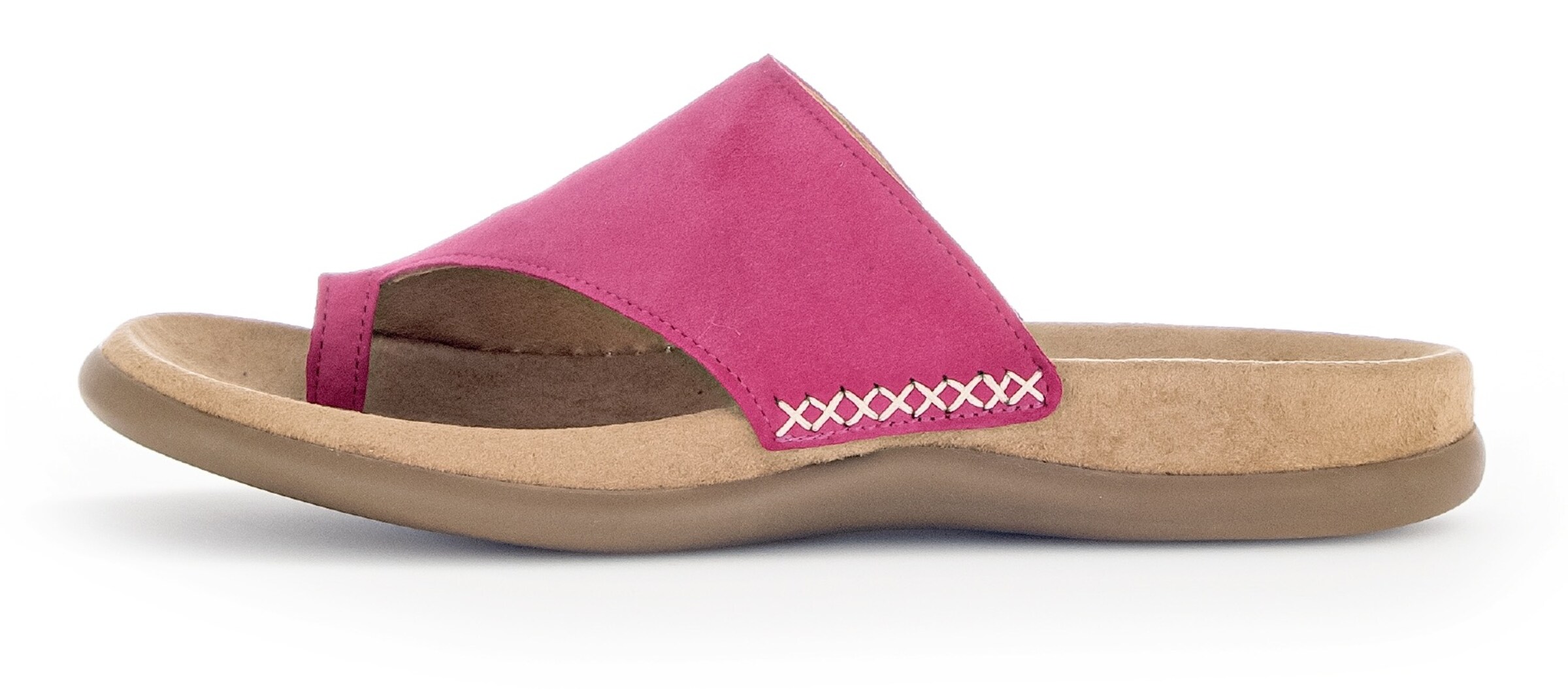 GABOR T-Bar Sandals in Pink