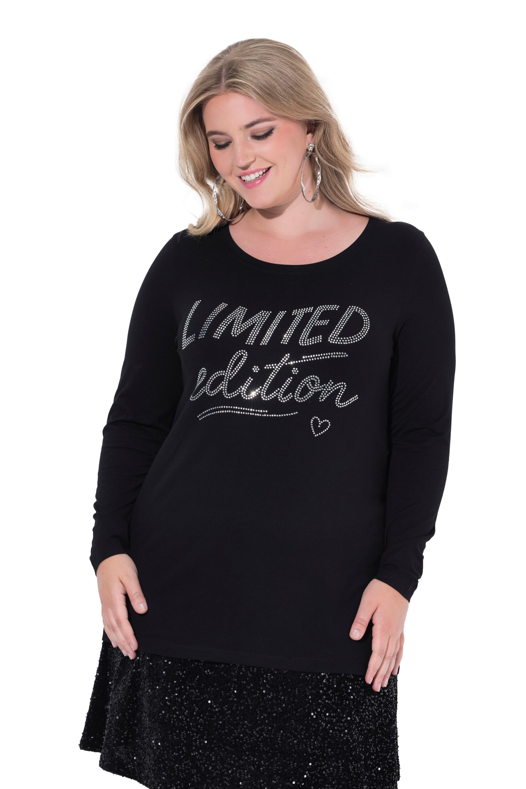 MIAMODA Shirt in Black: front