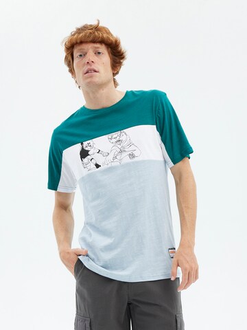 hydroponic - Camiseta 'Hydroponic x Naruto Kunai Graphic T-Shirt' en azul