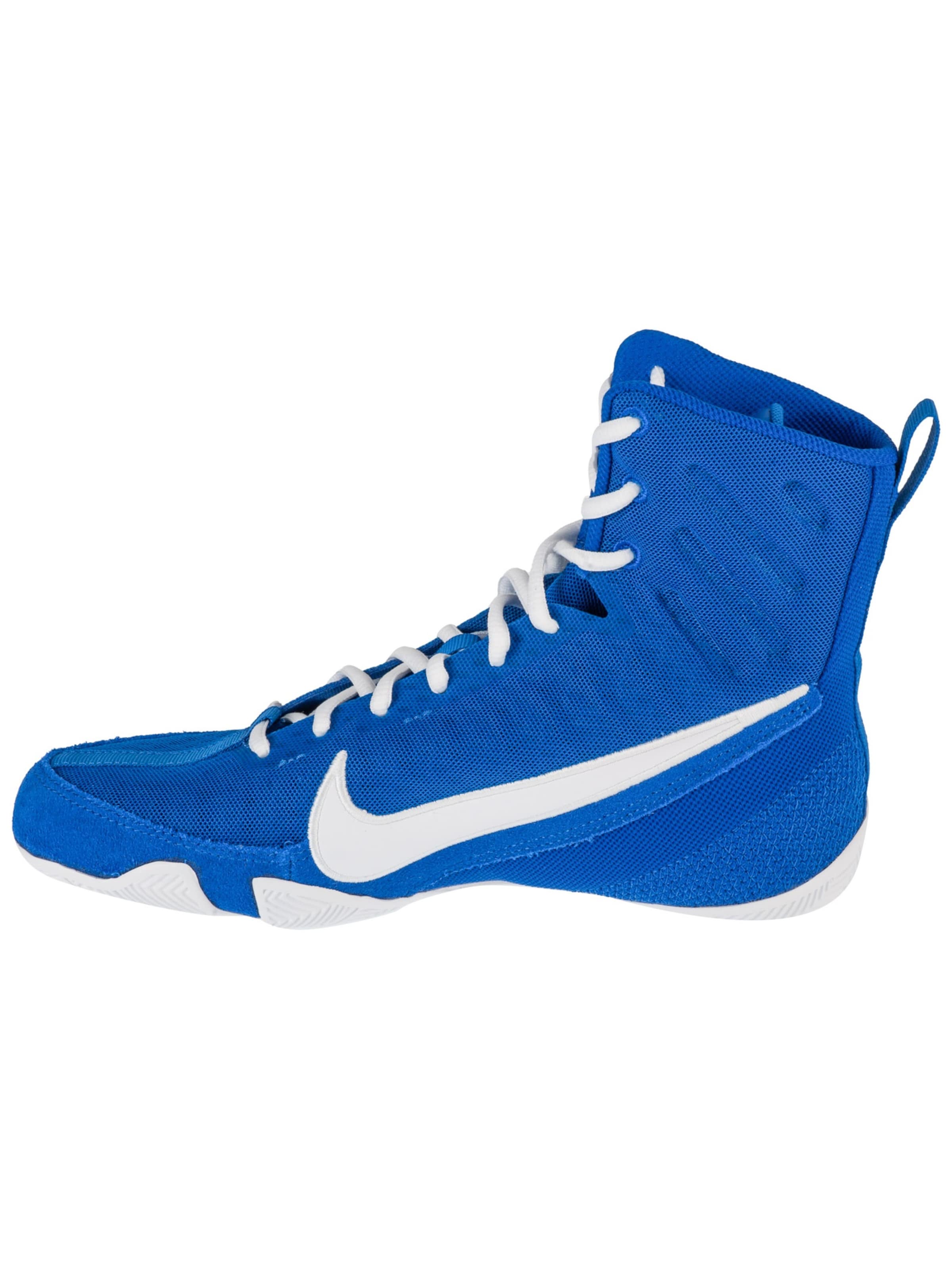 NIKE High-Top Sneakers 'Nike Machomai 3' in Blue: front