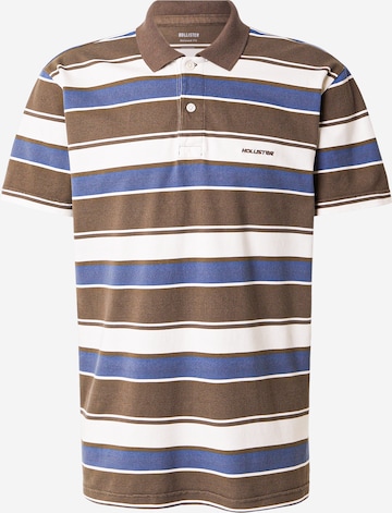 HOLLISTER Poloshirt in Braun: Vorderseite