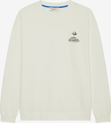 Marc O'Polo DENIM Sweatshirt in White: front