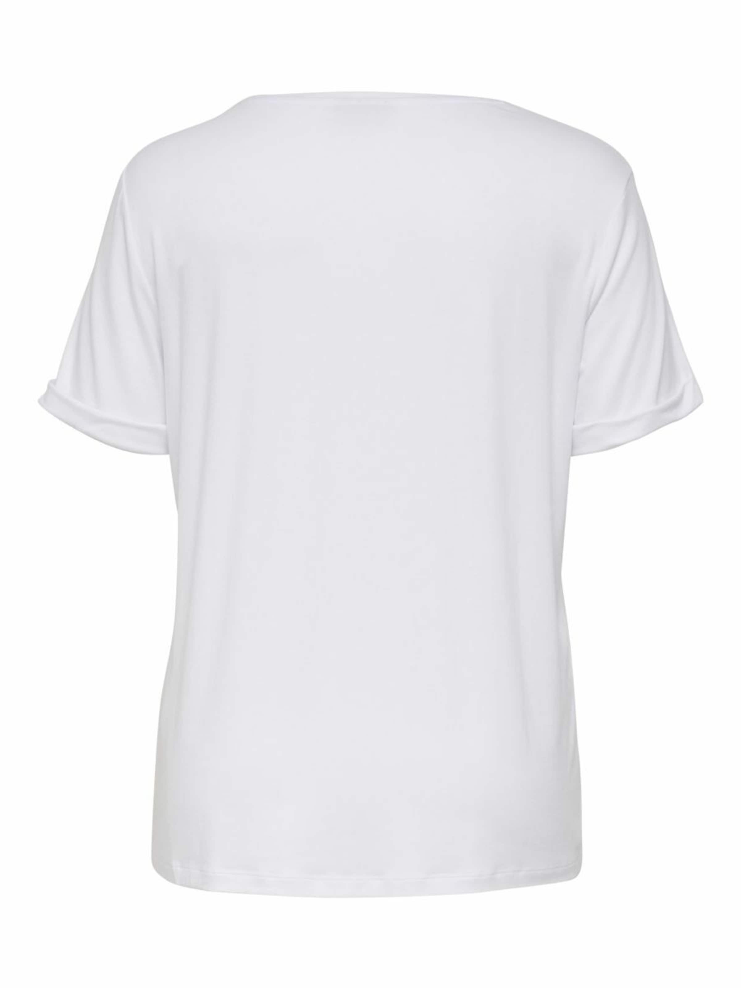 T-shirt ONLY Carmakoma en Blanc 