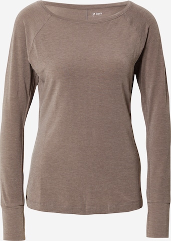 GAP Shirt 'BREATHE ' in Braun: predná strana