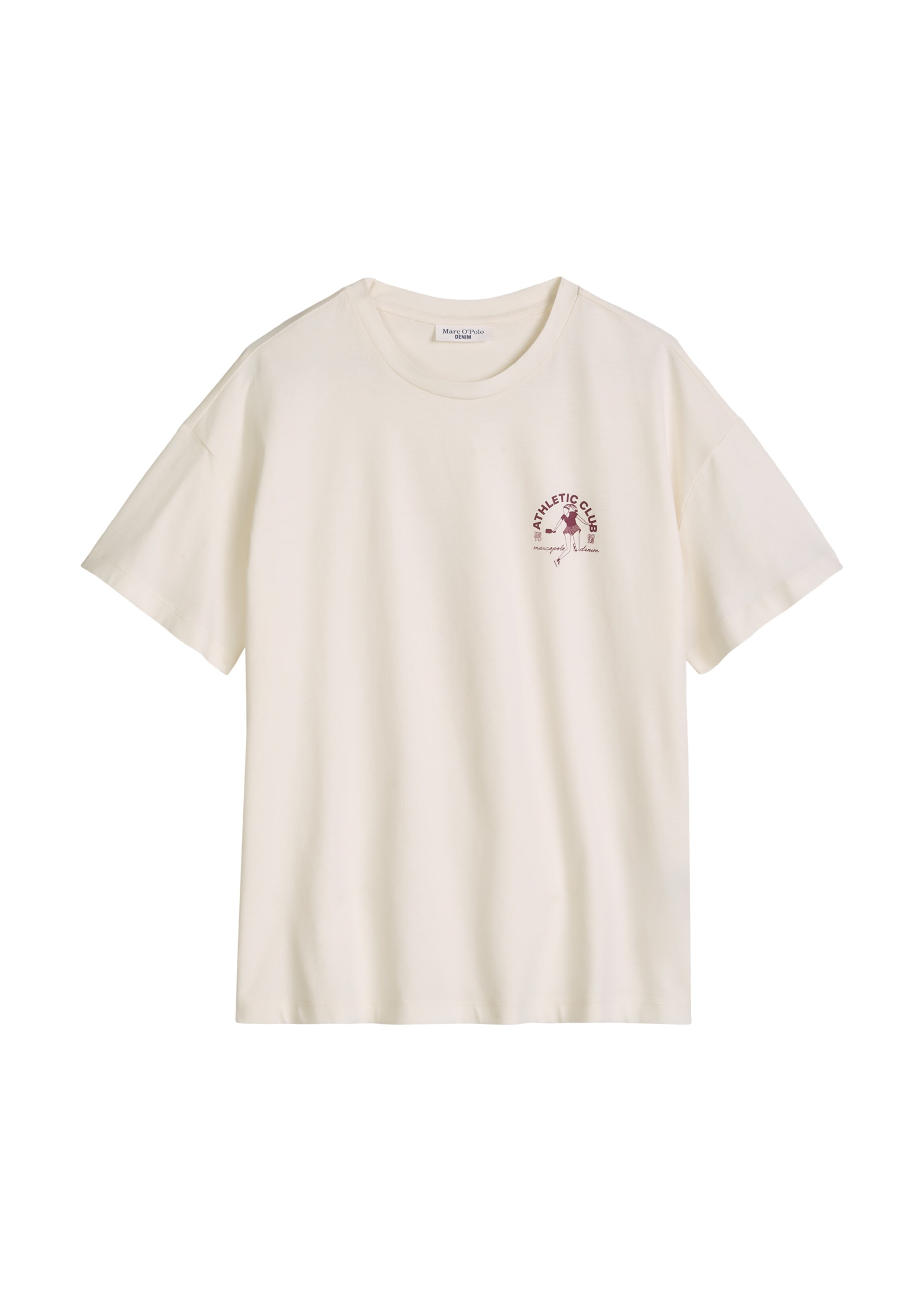 Marc O'Polo DENIM Shirt in Wit: voorkant