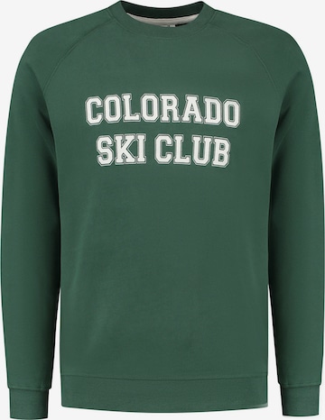 Shiwi Μπλούζα φούτερ 'Colorado' σε πράσινο: μπροστά