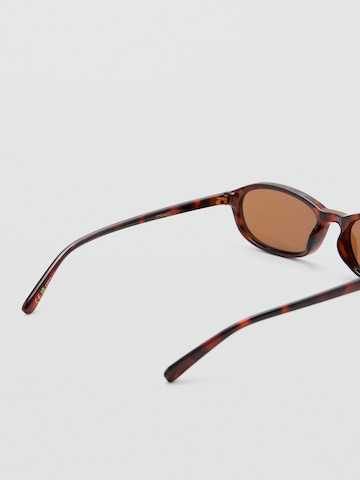 MANGO Sonnenbrille in Braun