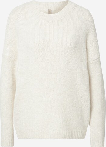 Pullover 'Gunna' di Soyaconcept in beige: frontale