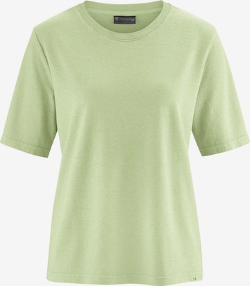 HempAge Shirt in Green: front