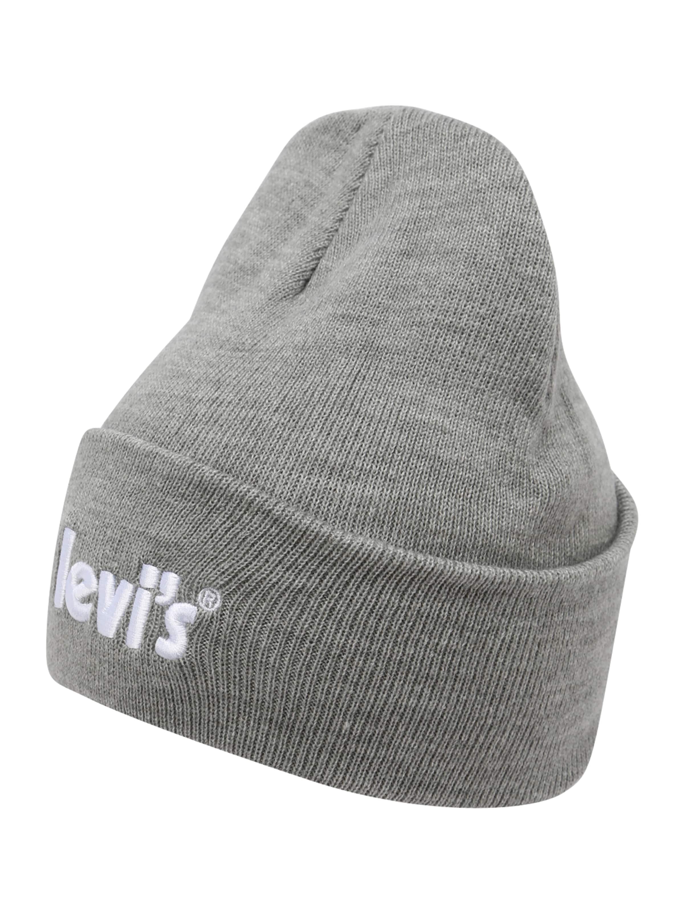 LEVI'S ® Beanie 'Lan' in Grey: front