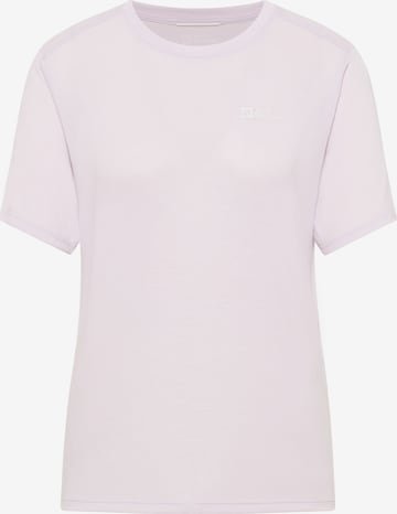 JACK WOLFSKIN Funktionsshirt in Lila: Vorderseite