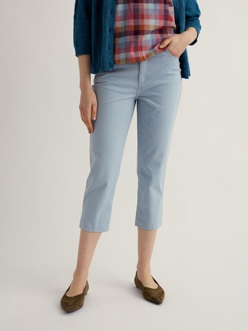 Slimfit Pantaloni 'Albert Quay' di Seasalt Cornwall in blu: frontale