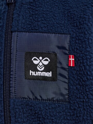 Hummel Functionele fleece jas 'ATLAS' in Blauw