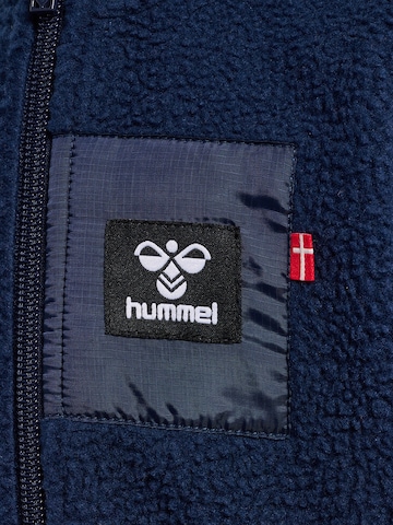 Hummel Functionele fleece jas 'ATLAS' in Blauw
