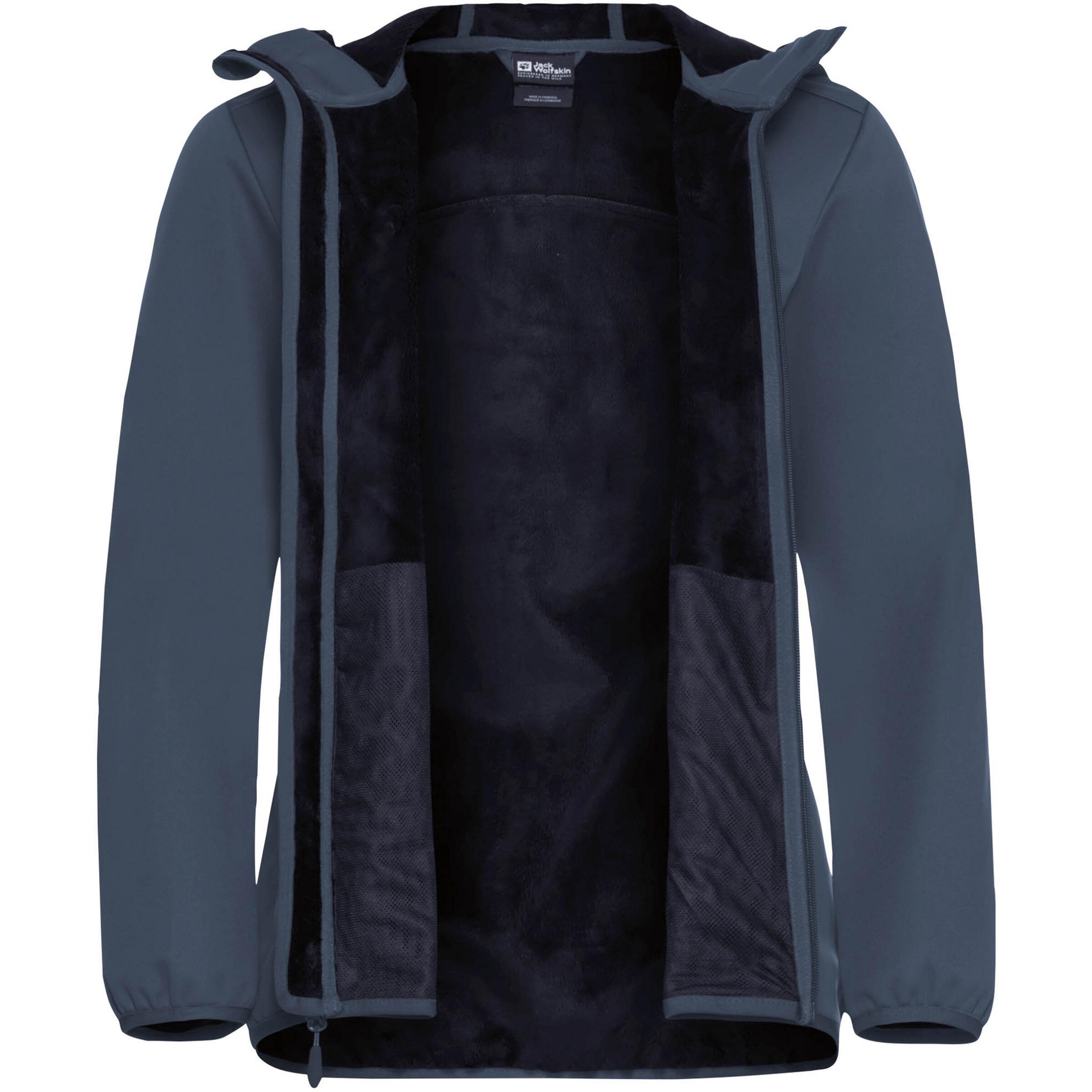 JACK WOLFSKIN Outdoorjas 'Windhein' in Blauw