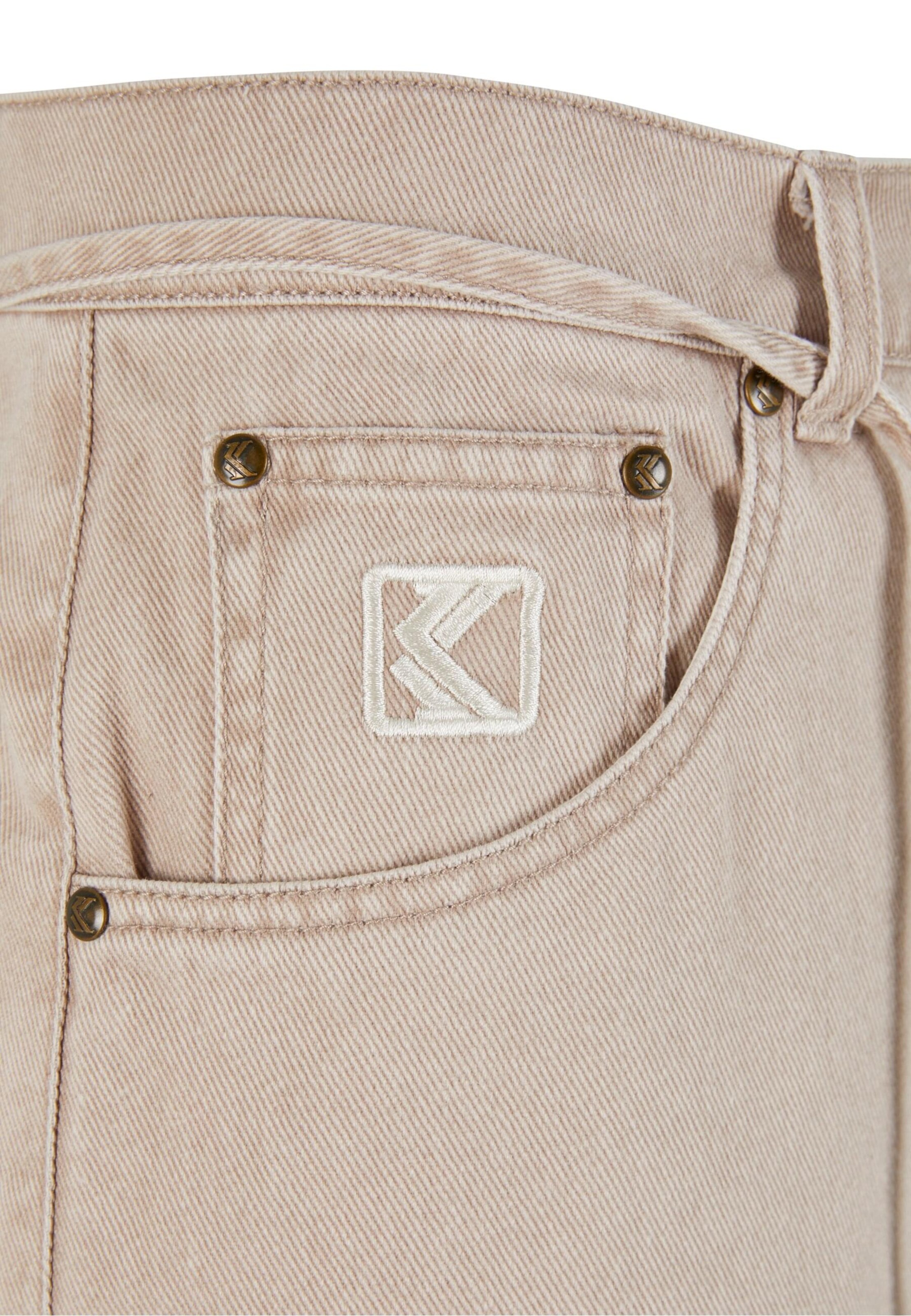 Karl Kani Loose fit Trousers in Beige