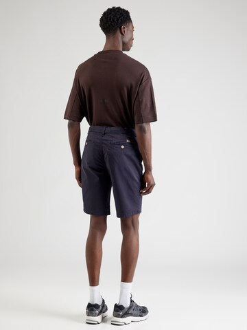 INDICODE Normální Chino kalhoty 'INConor' – modrá: zadní strana