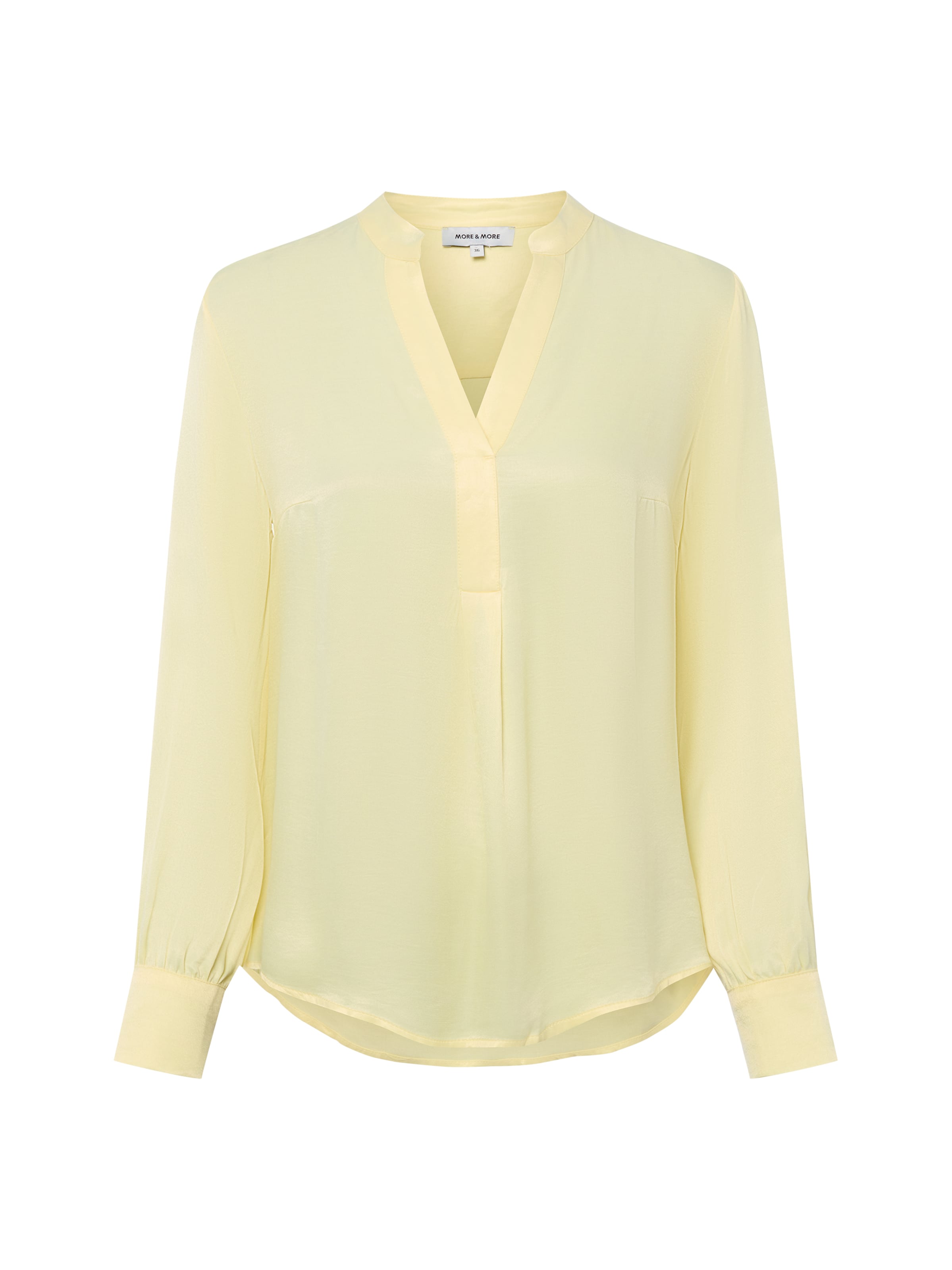 MORE & MORE Bluse in Gelb: Vorderseite
