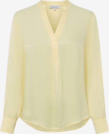 MORE & MORE Bluse in Gelb: Vorderseite