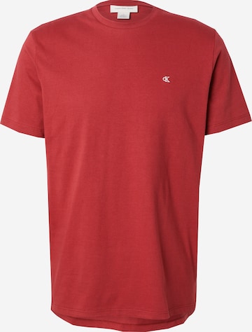 Calvin Klein Jeans Футболка 'CLASSIC' в Красный: спереди