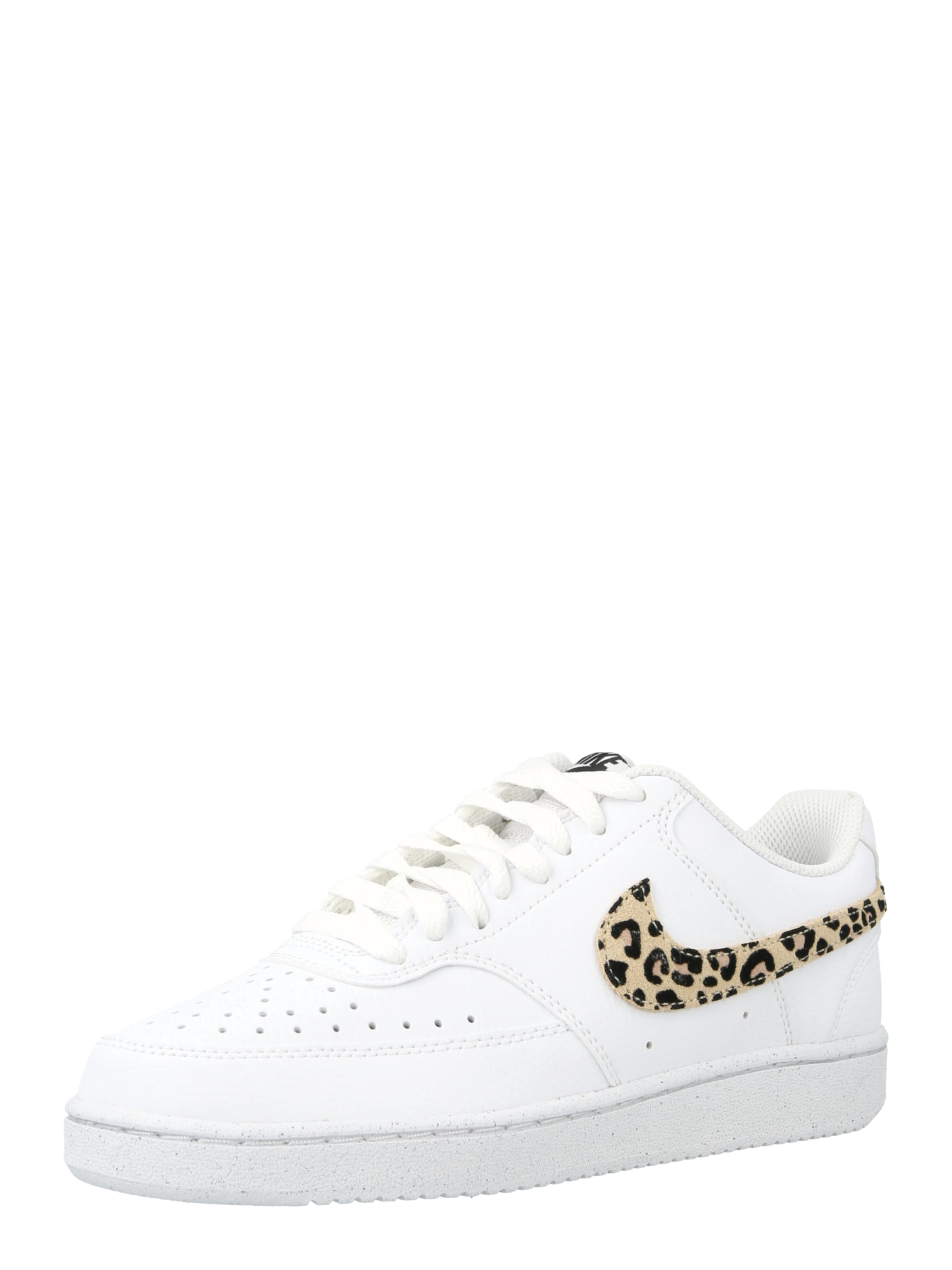 Sneaker low 'Court Vision' Nike Sportswear pe maro deschis / negru / alb, Vizualizare produs