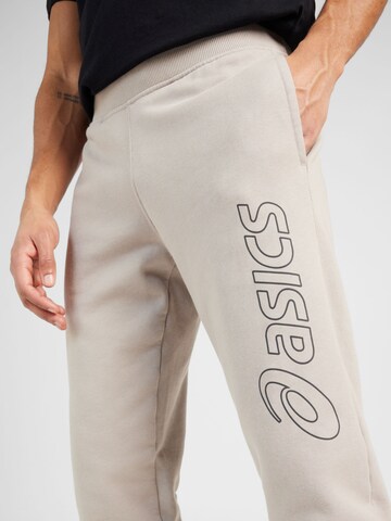 ASICS Regular Workout Pants in Beige