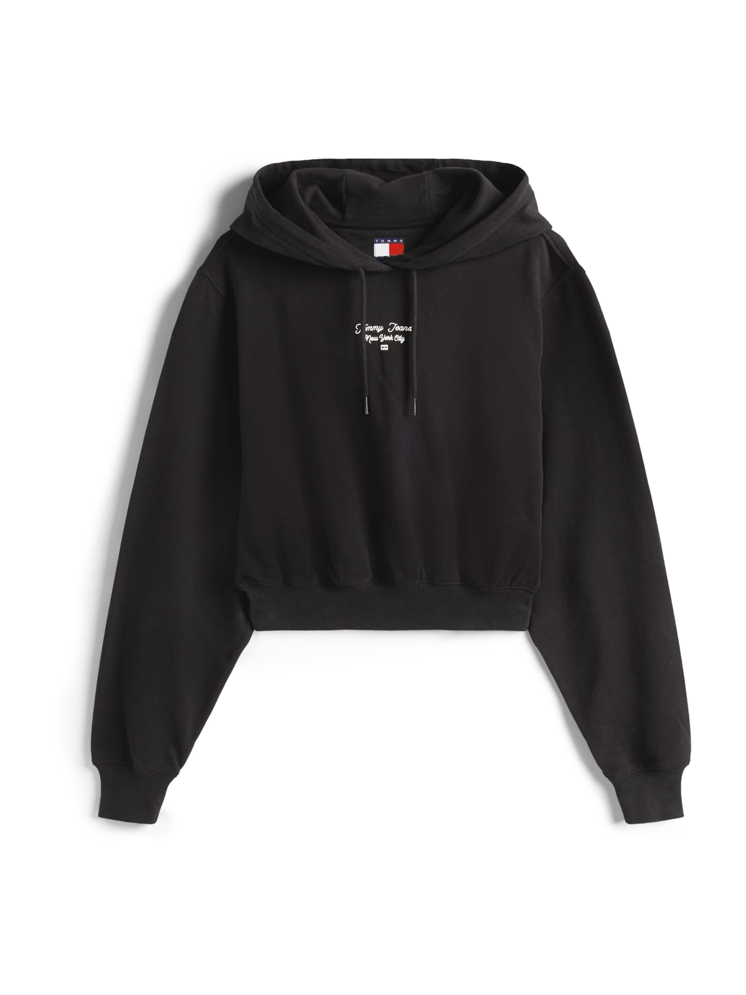 Tommy Jeans Sweatshirt &#x27;ESSENTIAL&#x27; i svart: framsida