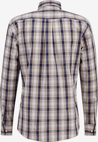 FYNCH-HATTON Regular fit Button Up Shirt in Beige