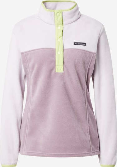 Pulovere sport 'Benton Springs' COLUMBIA pe galben neon / lila / alb, Vizualizare produs