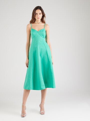 Closet London Dress in Green: front