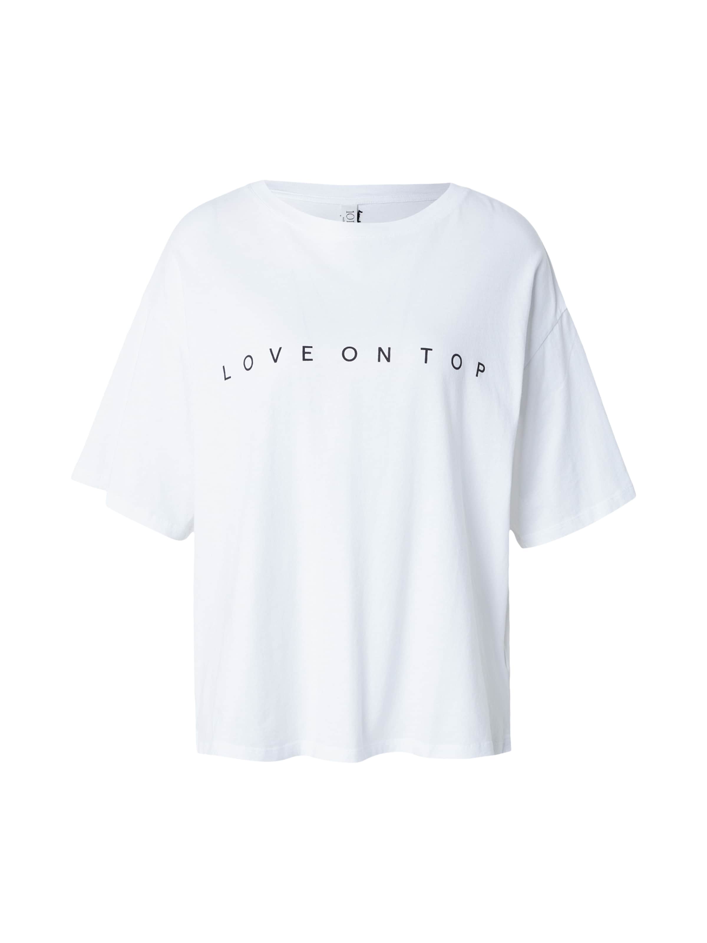 10Days T-Shirt 'Love' in Weiß: Vorderseite