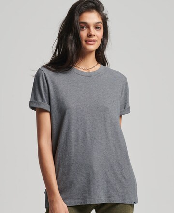 T-shirt Superdry en gris : devant