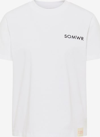 SOMWR Shirt 'TAPER' (GOTS) in Weiß: predná strana