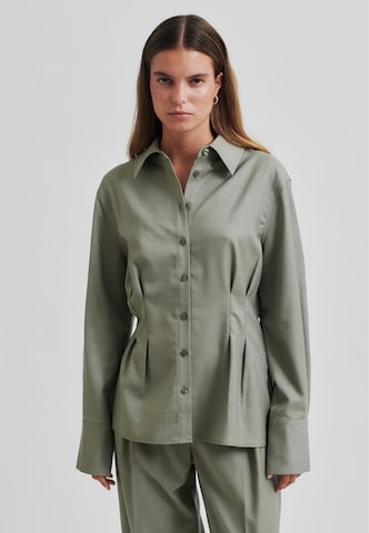SECOND FEMALE Blouse in Green: front