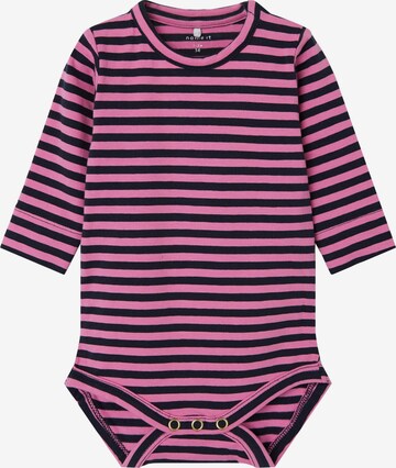 Tutina / body per bambino 'Tunna' di NAME IT in rosa: frontale