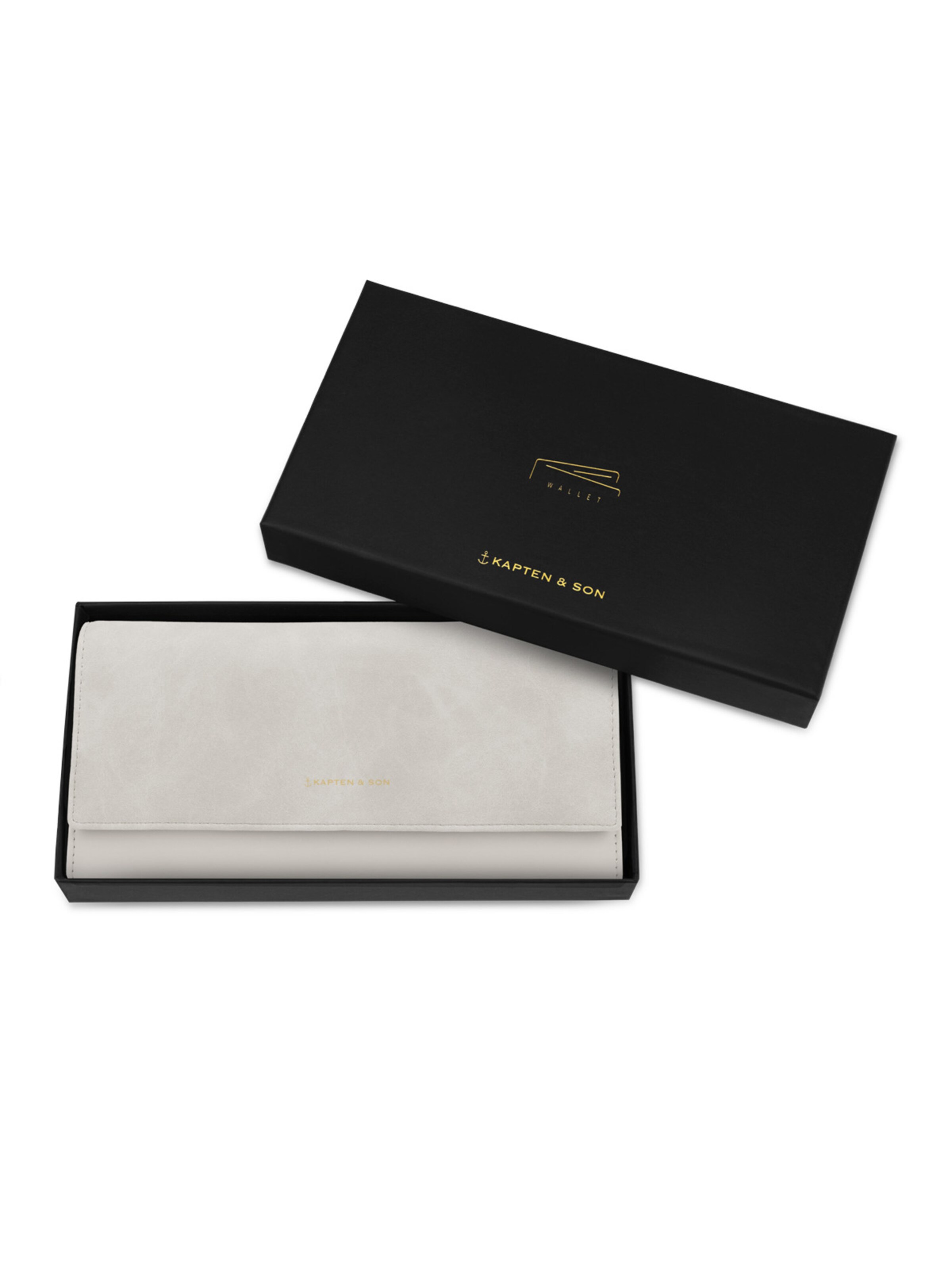 Kapten & Son Wallet 'Triomphe' in Grey