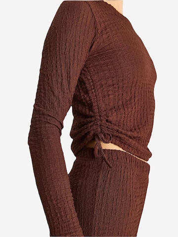 Pantalons de tailleur Bianco Lucci en marron