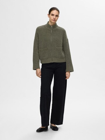 SELECTED FEMME - Cárdigan 'SLFSia Ras' en verde