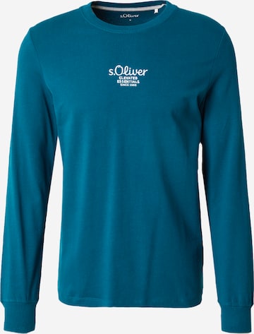 s.Oliver Shirt in Blau: Vorderseite