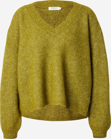 MSCH COPENHAGEN - Pullover 'Elisia Nenaya' em verde: frente