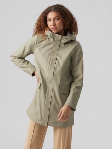 VERO MODA Between-seasons coat in Grey: front