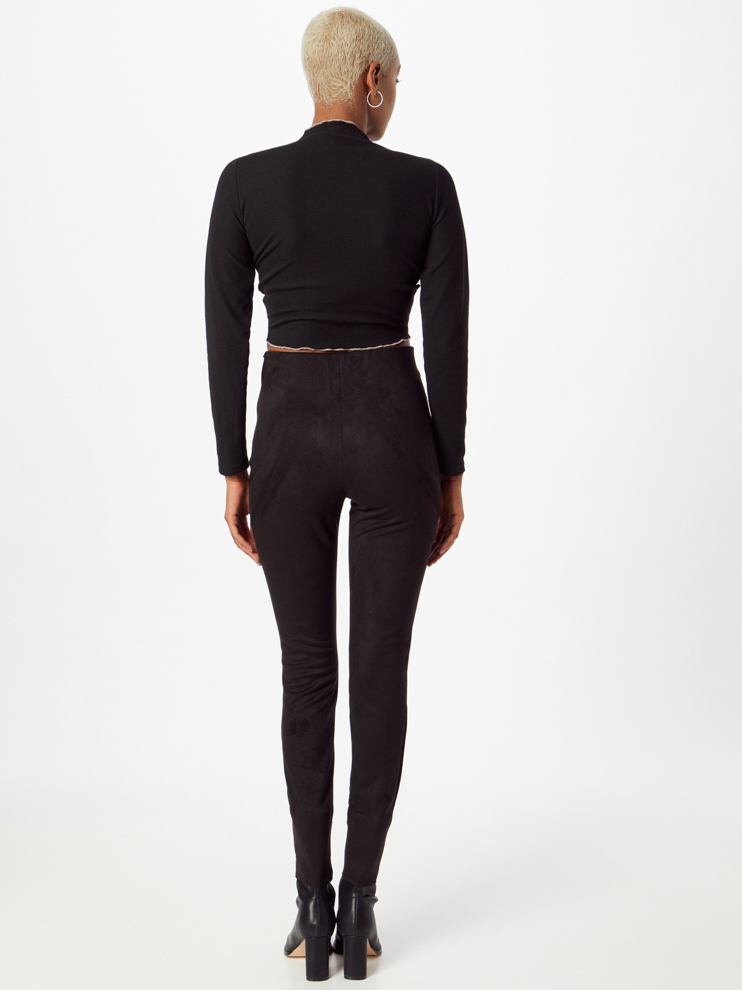 Frauen Große Größen VERO MODA Leggings 'Donna Dina' in Schwarz - QL32102 Frauen Große Größen VERO MODA Leggings 'Donna Dina' in Schwarz - QL32102