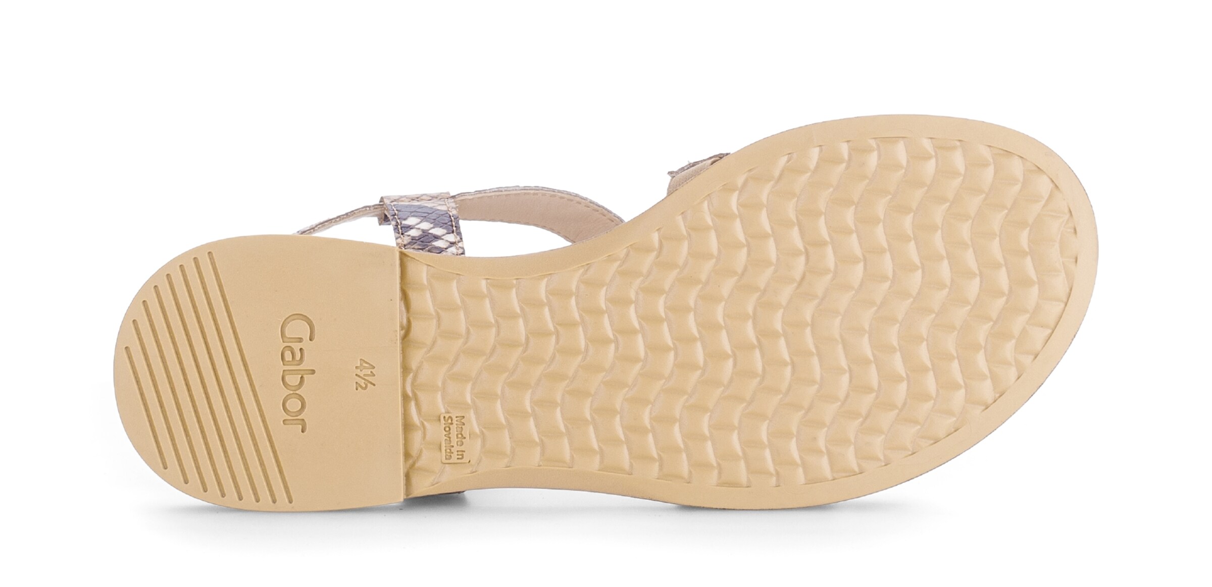 GABOR Strap Sandals in Beige