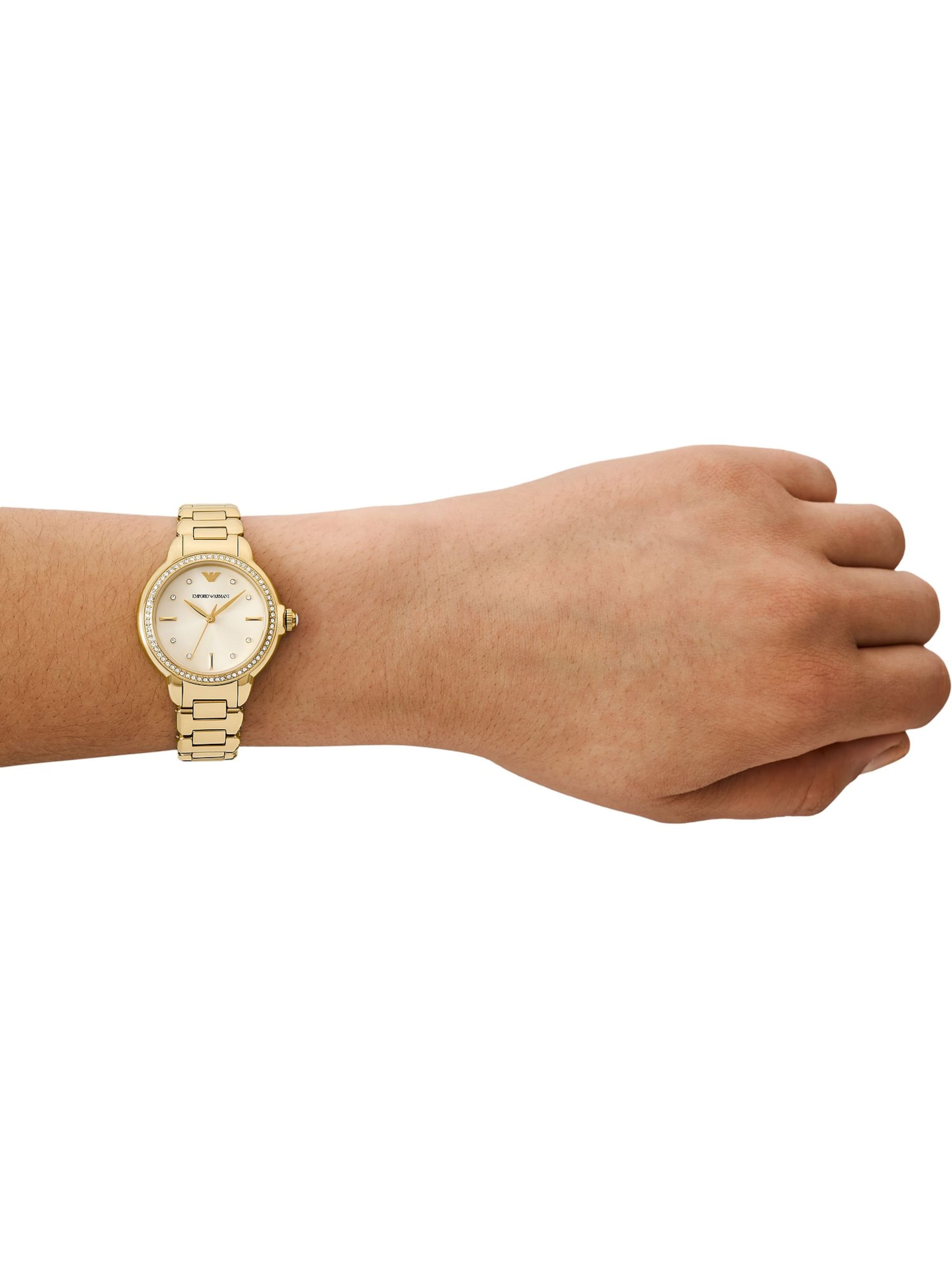 Emporio Armani Analog klocka i guld