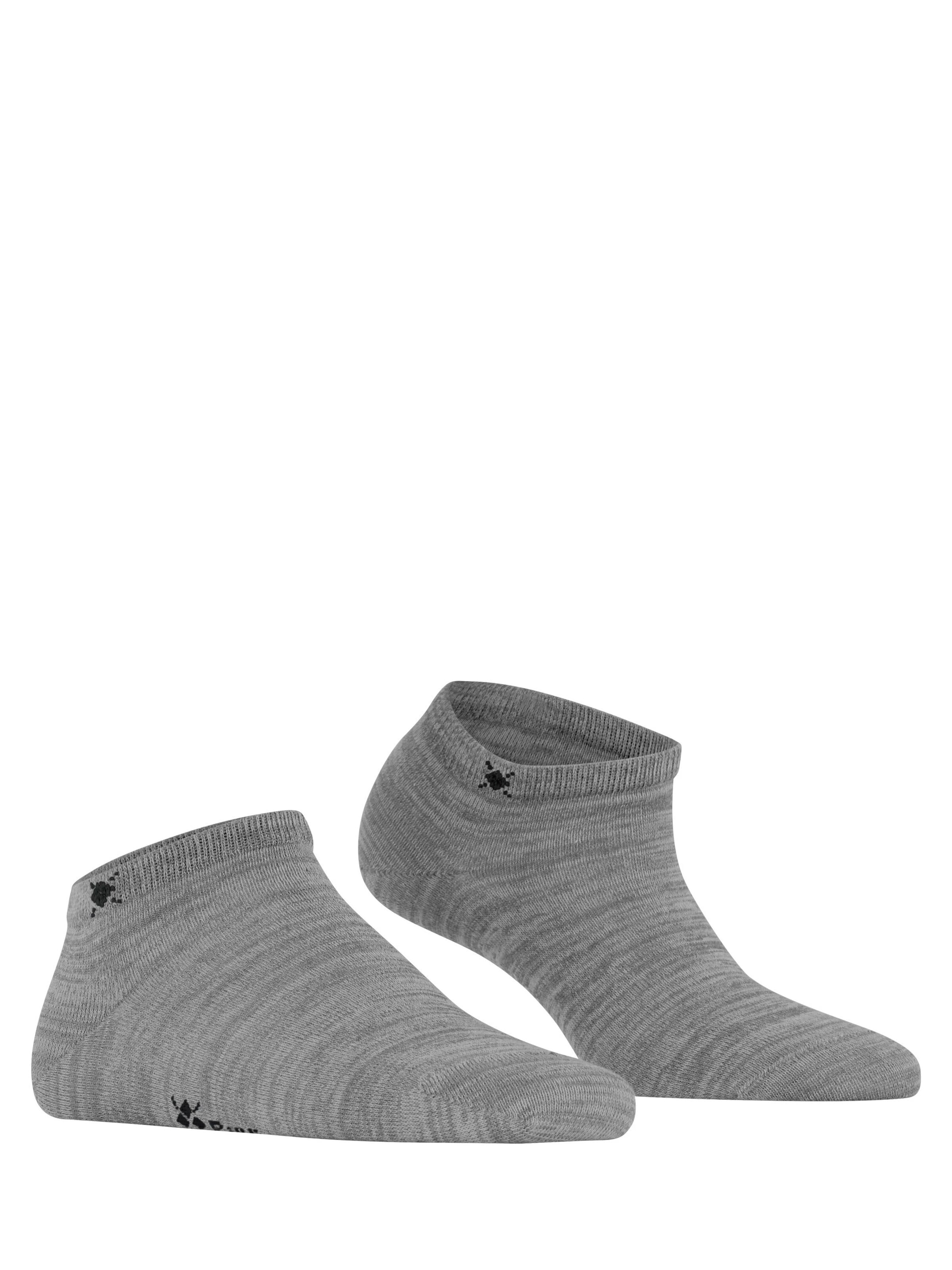 BURLINGTON Ankle Socks 'Soho Vibes' in Grey