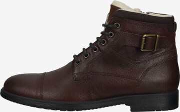 GEOX Schnürstiefel 'Jaylon' in Braun