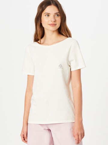 NU-IN قميص بلون أبيض: الأمام