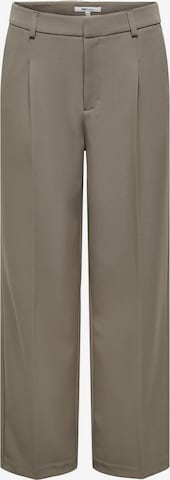 ONLY Pleated Pants 'ELLY' in Brown: front