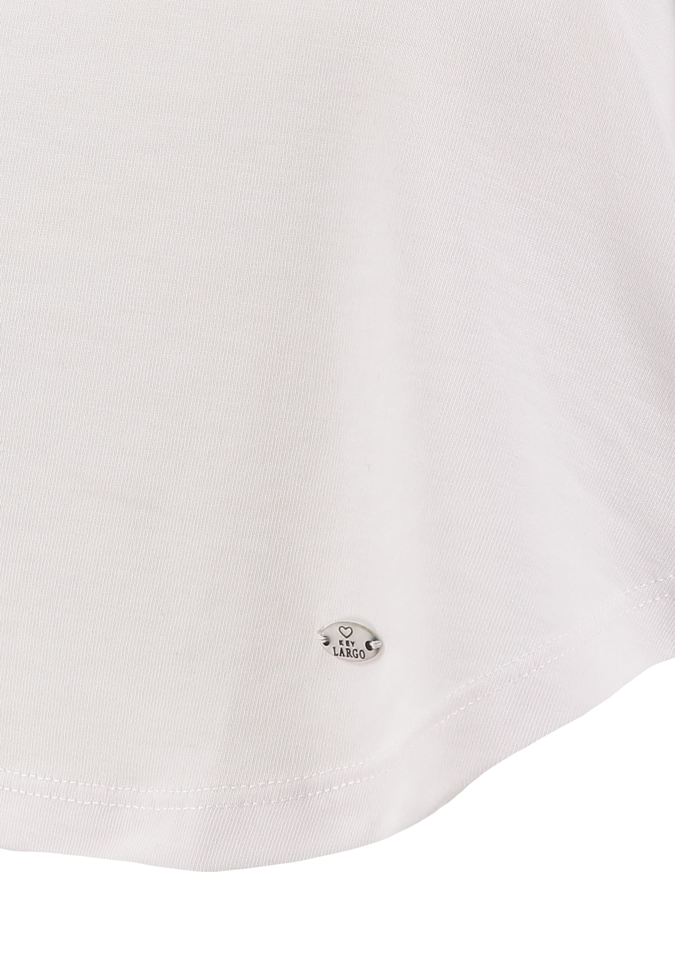 Key Largo Shirts 'Kitty' i hvid