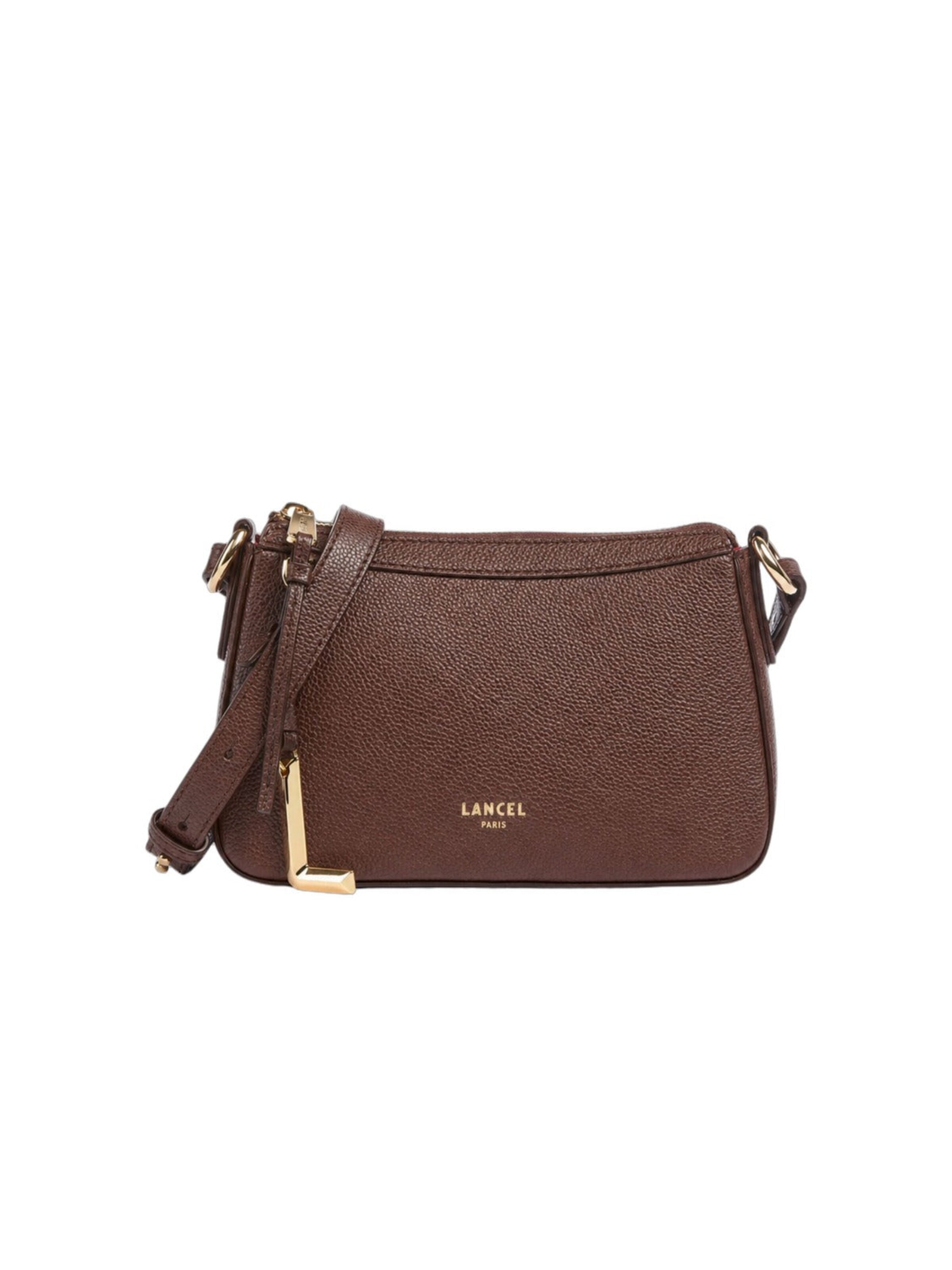 Lancel Дамска чанта в кафяво: отпред